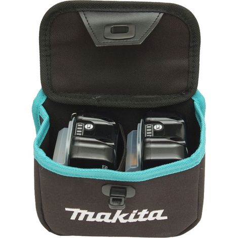 Makita BL1830 BL1840 BL1850 Twin Dual Battery Tool Pouch Belt Loop For Tool Belt