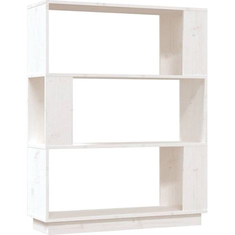 Maison Exclusive - Estantería/divisor de espacios madera pino bla (1/5)
