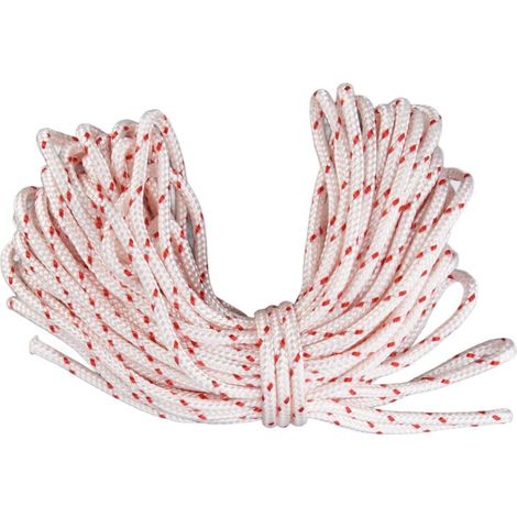 Corde de Démarreur, Démarreur de Recul en Nylon 10M pour Corde à Tirer, Coupe-fil, Brosse, Tondeuse à Gazon pour Tronçonneuse Stihl (4,5 mm) (1/5)