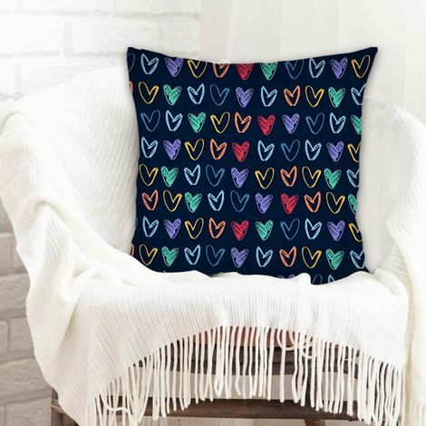 Housses de coussin de décoration doux et respirant pour canapé, lit, salon, chambre (1/5)
