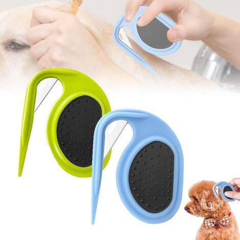 Peigne démêlant pour poils d'animaux, peigne de toilettage pour chats, peigne démêlant pour poils de chiens, peigne de toilettage pour animaux (1/5)