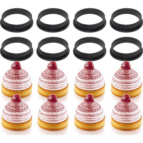 Cercle à gâteau mousse moule silicone découpe pâtisserie boulangerie DIY cuisine