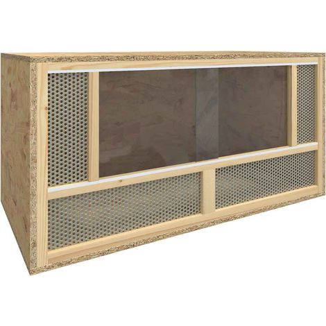 Terrarium Holzwerkstoff 80x40x40 cm