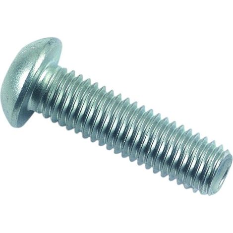 Vis tête bombée six pans creux (BHC) classe 10,9 zingué dégazé - 8 x 20 mm - BIVI (1/3)