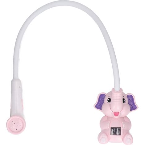 Pommeau de douche pour bébé avec thermomètre en forme d'animal, étanche IPX7, tuyau flexible, jouet de jet d'eau type 3 (1/5)