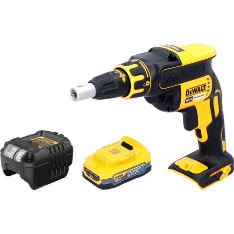 Avvitatore a batteria per cartongesso DeWalt DCF 620 E1 18 V 30 Nm Brushless + 1x batteria Powerstack 1,7 Ah + caricabatteria (1/5)