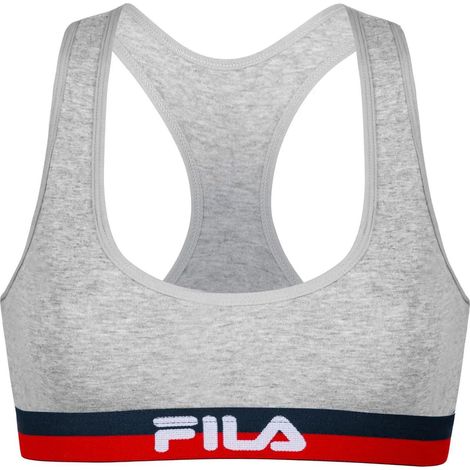 Fila BASIC 1er-Pack Damen-Sport-BH Grau FU6048-400 Größe M