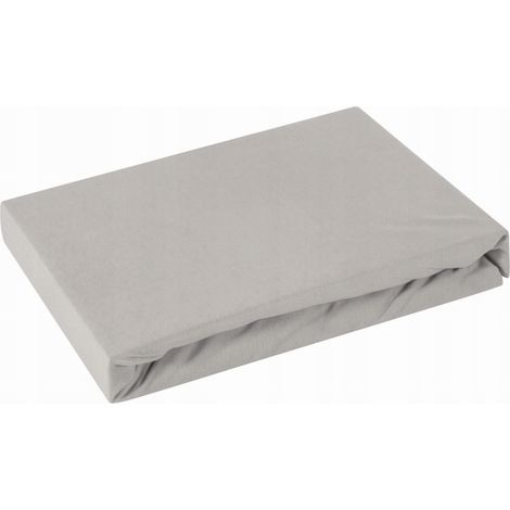 Drap-housse Jersey Design91 140x200 argent 1 pièce (1/5)