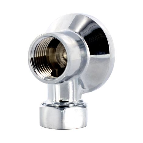 Somatherm – Robinet de machine à laver femelle 1/2' – Écrou collet battu – Laiton chromé pour tube cuivre Ø14mm – Sortie 15/21 (1/8)