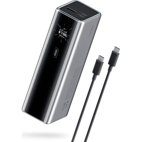 140W Batterie Externe 20000mAh, 3 Ports 210W Puissance Totale, Power Bank avec PPS PD3.1 écran TFT, Batterie Portable (1/5)