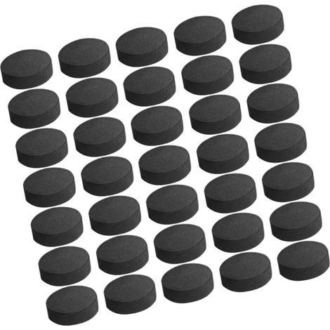 Charbon de bois Churrasco Outdoor 40 mm, 60 pastilles, multifonctionnel pour feu de camp, poêle et chauffage au bois (1/5)