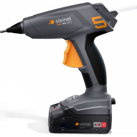 Pistola de pegamento caliente a batería MobileGlue 5011 18 V 130 / 200 grados C 2 11 mm STEINEL