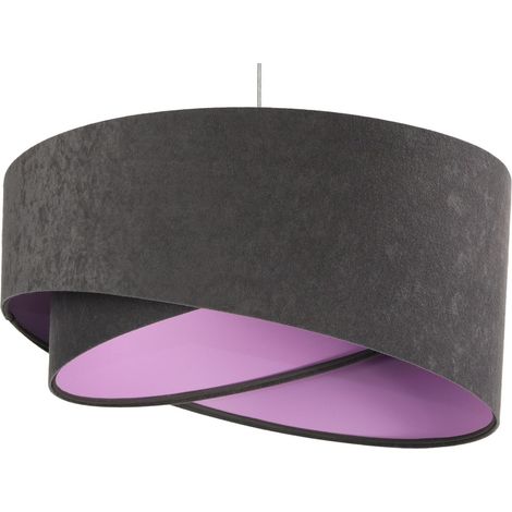 Suspension asymetric 060-076 - Gris, violet
