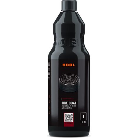 ADBL Tire Coat 1L Pflegemittel für Reifen, Gummi, verdunkelt, wiederherstellt Schwarz