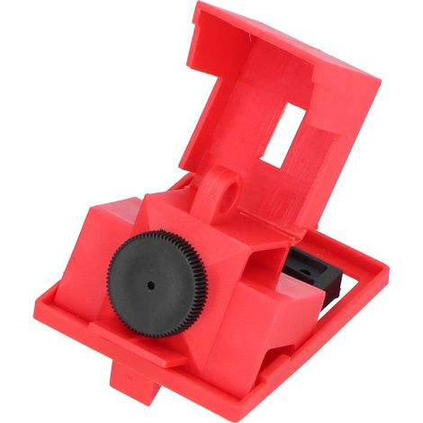 Verrouillage de disjoncteur à pince pour isolation électrique industrielle, compatible avec les poignées de moins de 42 mm. (1/5)