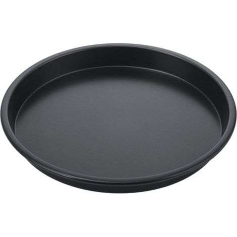 Plaque à pizza, plaque de cuisson antiadhésive en acier au carbone, plaque de cuisson pour micro-ondes, moule à tarte, plaque à biscuits, convient aux cuisines et aux restaurants.-DOU