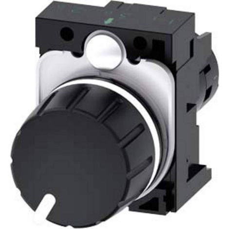 Siemens 3SU12002PS101AA0 3SU1200-2PS10-1AA0 Potenziometro rotativo 10 kΩ 1 pz. (1/4)