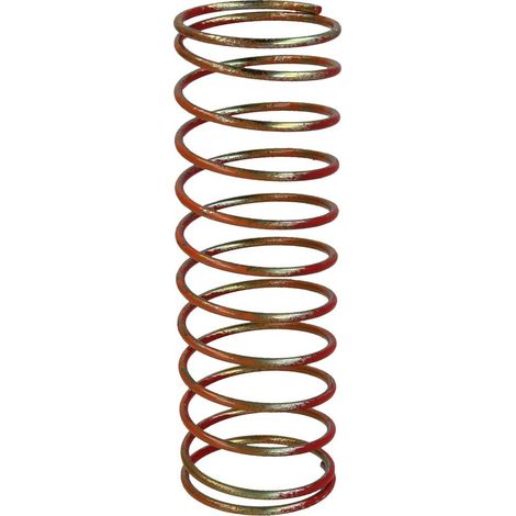 Ressort de pression pour ajuster la pression de sortie 60-80 mbar rouge/oran
