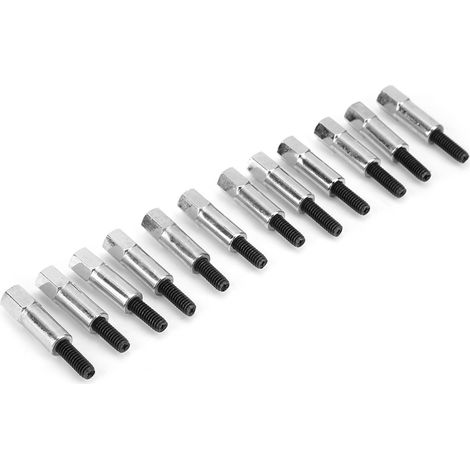 Set de 12 boulons de cache-culbuteurs chromés pour moteurs Ford 260, 289, 302, 351W (1/3)