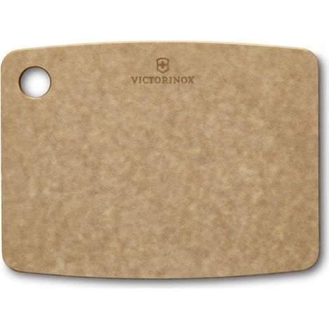 Victorinox Taglieri Cucina, per Alimenti, Ecologico Materiale, Per Carne, Verdure e Formaggio, Resistente, Adatto alla lavastoviglie, XS (20.3 x 15.2 x 0.6) Marrone (1/5)