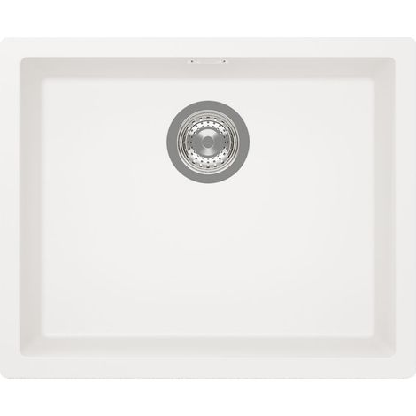 SCHOCK Einbaubecken Cristadur KAIA N-100L A Polaris Exzenterbedienung (1/2)