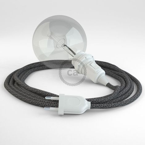 Lampe suspension Creative Cables snake rs81 câble textile 5m (1/5)
