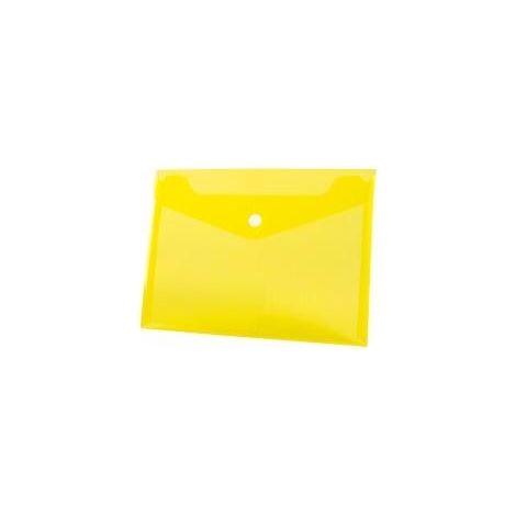 Buste A5 in PP con chiusura a scatto, colore giallo (12 pezzi) BT610-Y