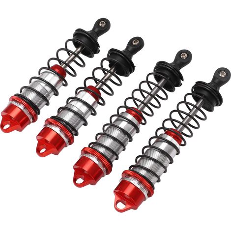 Amortisseur avant/arrière haute performance en alliage d'aluminium pour ARRMA MOJAVE 1/7 et KRATON 1/8, couleur rouge (1/5)