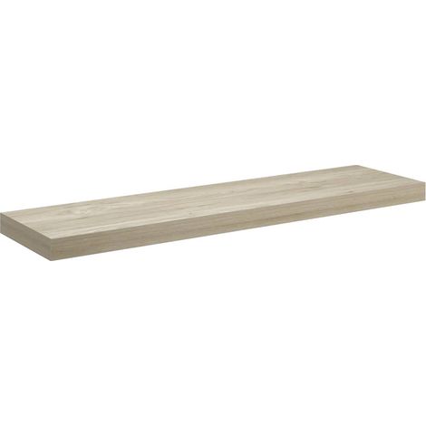 Maison Exclusive - Schweberegal Eichen-Optik 90x23,5x3,8 cm MDF (1/5)