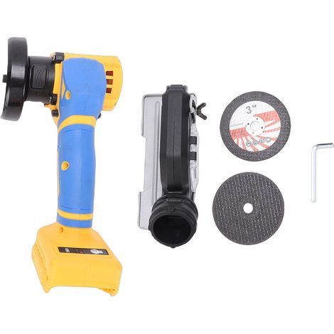 Akkubetriebene Kreissäge mit 19.000 U/min bürstenlosem Motor, Mini-Kreissäge mit 7,6 cm (3 Zoll) Sägeblättern und abnehmbarer Staubschutzhaube für Metalle, Holz und Kunststoffe. (1/5)
