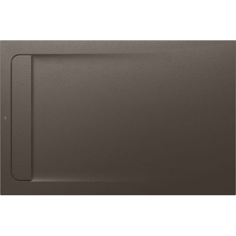 Receveur de douche extra plat en Stonex® Aquos - 1400x900mm - Café (1/2)
