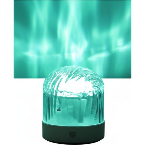 Projecteur LED d'aurores boréales avec veilleuse, télécommande et couleurs réglables pour la chambre, cadeau