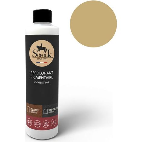 Peinture Cuir/Simili-Cuir (125ml, RAL 1001) - SOFOLK - Entretien pour Siège et Volant de Voiture, Canapé, Chaussure (1/5)