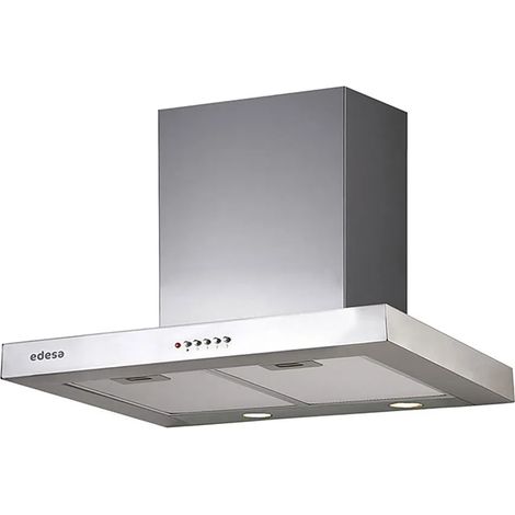 Dunstabzugshaube Edesa ecb-7611x Edelstahl 270W 70 cm (1/3)