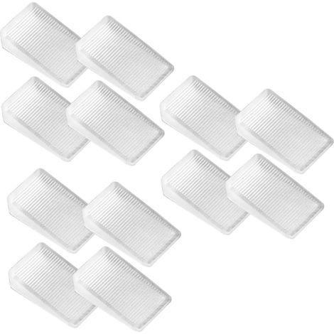 Cales de nivellement en PVC pour meubles et tables, lot de 12, grande (1/5)