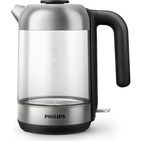 Bouilloire électrique 1,7 L verre inox 2200 W