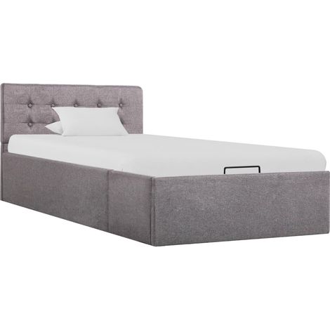 vidaXL Giroletto Idraulico Contenitore Grigio Talpa Tessuto 100x200cm (1/5)