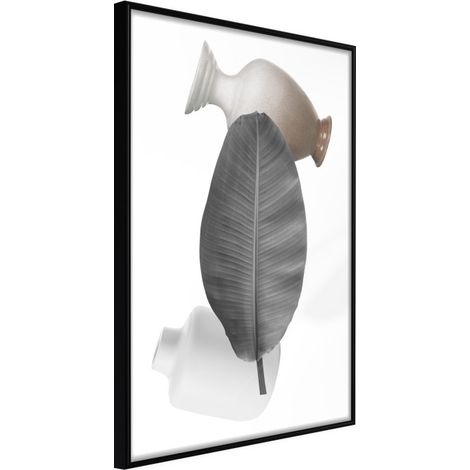 Affiche Murale Encadrée "Floral Alchemy IV" 40 x 60 cm Noir