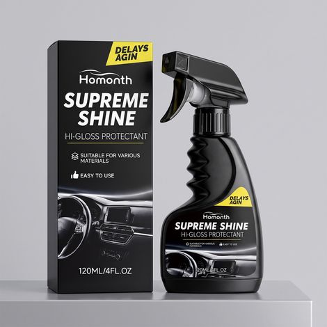 Autoinnenraum-Glanzschutzspray, bildet eine staubabweisende Schicht auf Kunststoff- und Lederoberflächen – 120 ml -- BIEMMEDUE (1/5)