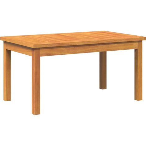 Mesa de Café Aceite Natural Madera de Acacia Sólida vidaXL