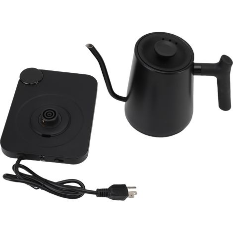 Bouilloire Électrique Bec Col de Cygne Acier Inoxydable 900ml Affichage LCD Contrôle Température Précis pour Café Filtre (1/5)
