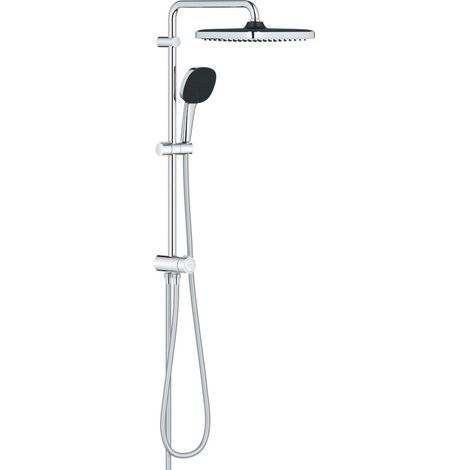 Grohe Vitalio Comfort - Duschset ohne Armatur, 25x25 cm, 2 Strahlarten, Chrom 26698001 (1/8)