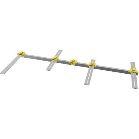 Traceur-placeur réglable pour sabots de charpente 130cm Sylvapro - Leborgne
