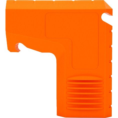 Adaptateur d'extraction de poussière pour table de scie collecteur double port outil installation gratuite pour menuiserie, atelier orange (1/5)