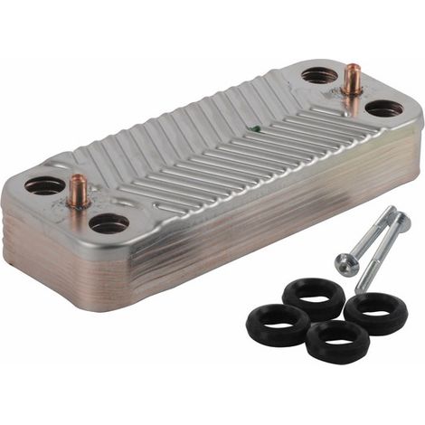 Plattenwärmetauscher (12 Platten)