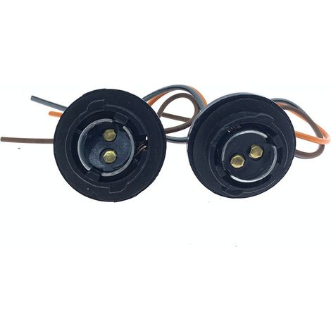 Plastic taillight bracket for cars, trucks, construction equipment and agricultural vehicles - flat angle, height-adjustable foot -- JB1026-2P