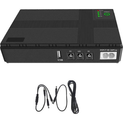 Alimentation sans coupure UPS portable 8800mAh pour routeur et caméra de surveillance (1/4)