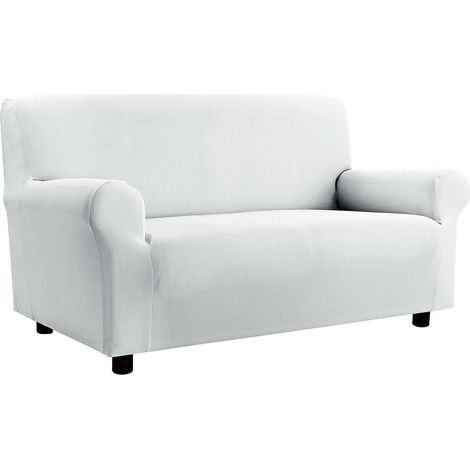 biélastique housse de canapé Blanc, 4 places (1/3)