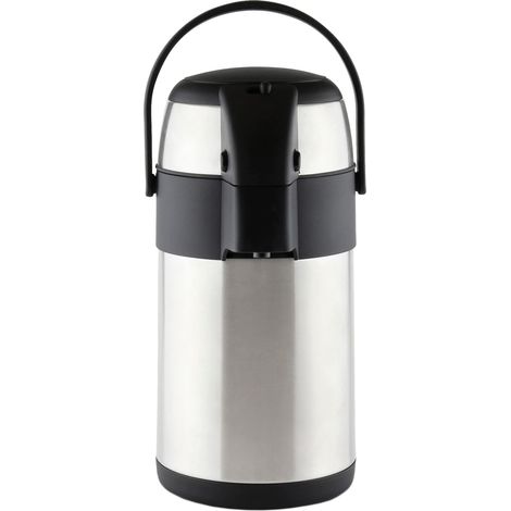 Thermos à Pompe INOX 2,2 L pour Boissons Chaudes et Froides (1/5)