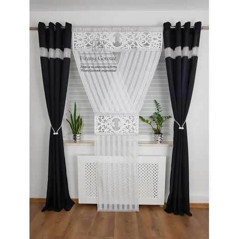Panel decorativo con pedrería y calado de 250 cm. (1/3)